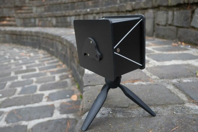 Development of the pin-hole camera obscura