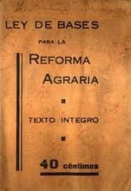Ley de Bases de la Reforma Agraria