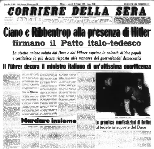 Pacto de Acero Italia-Alemania