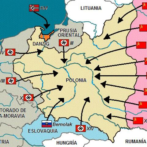 Alemania invade Polonia: !Guerra!