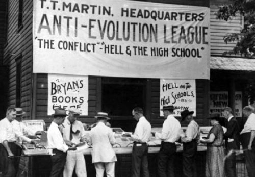 The Scopes Trial (aka the Monkey Trial)