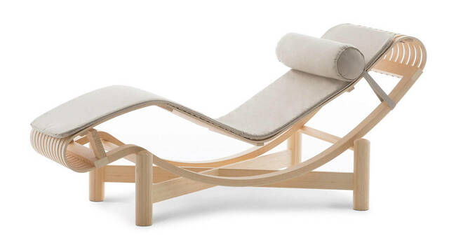 Chaiselounge LC4 de Charlotte Perriand