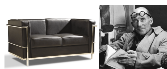 Sofá LC2 de Le Corbusier
