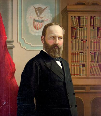James A. Garfield Inaugurated