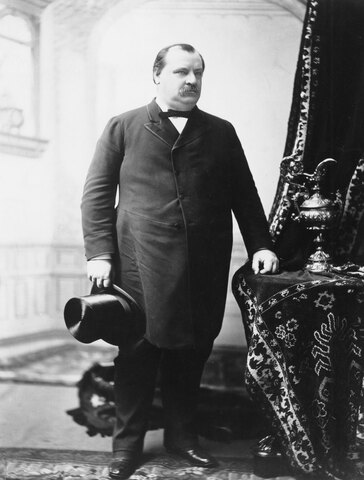 Grover Cleveland Inaugurated President