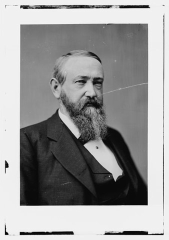 Benjamin Harrison Elected 23rd President of the US