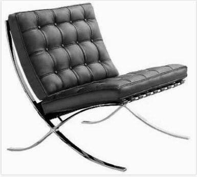 Silla Barcelona de Mies Van der Rohe