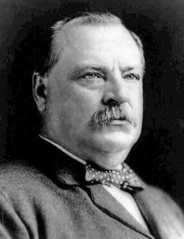 Grover Cleveland Inaugurated for Second Time