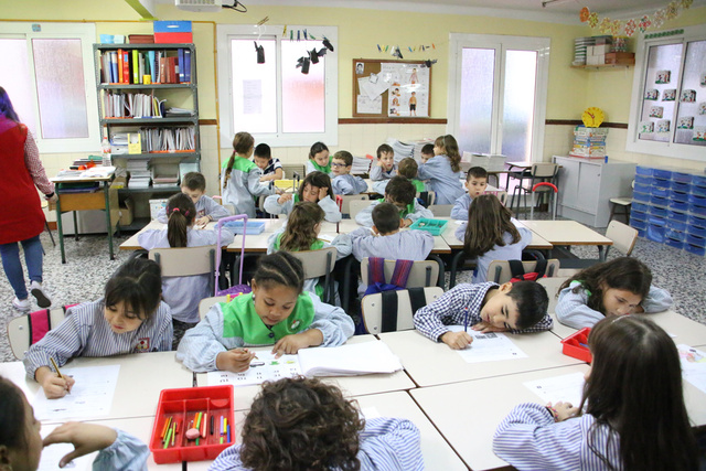 Començament de l'escola