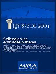 Se expide la Ley 872 de 2003