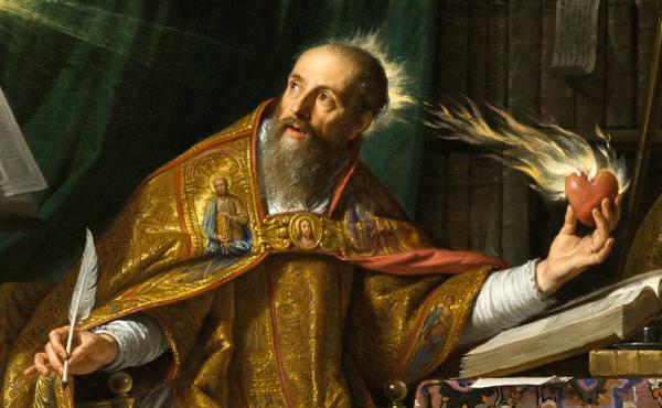 San Agustín se ordena sacerdote.