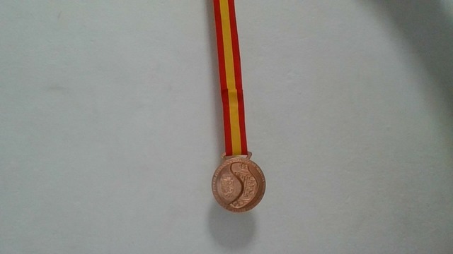 1º medalla per equips campionat d'Espanya