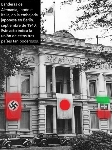 Pacto del eje, estallido de la guerra septiembre 1940
