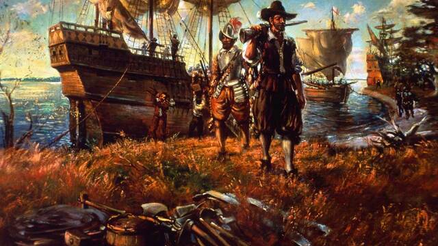 first permanent settlement at Jamestown