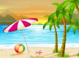 Primera vez en la playa