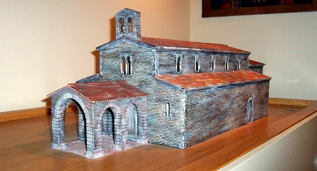 Construção da igreja de Santiago de Compostela