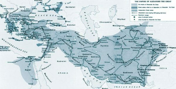Büyük İskender'in Asya Seferi'ne çıkması