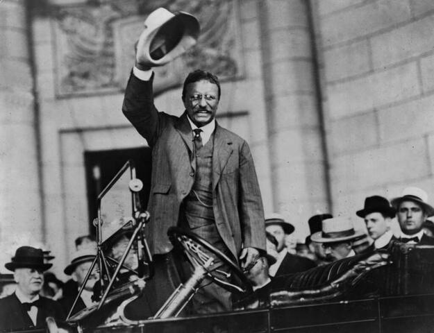 Theodore Roosevelt becomes President