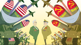 Timeline:  Presidents d'EUA i de l'URSS des de la 2a GM fins avui