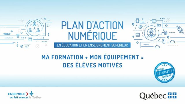 Plan d'action numérique en éducation