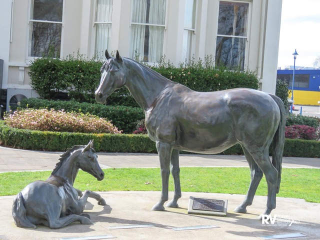 The Mare and Foal statue