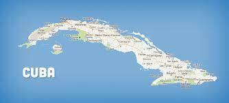 The island of Cuba
