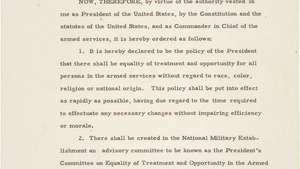 Executive Order 9981