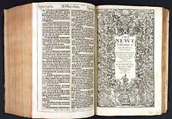 The king James Bible