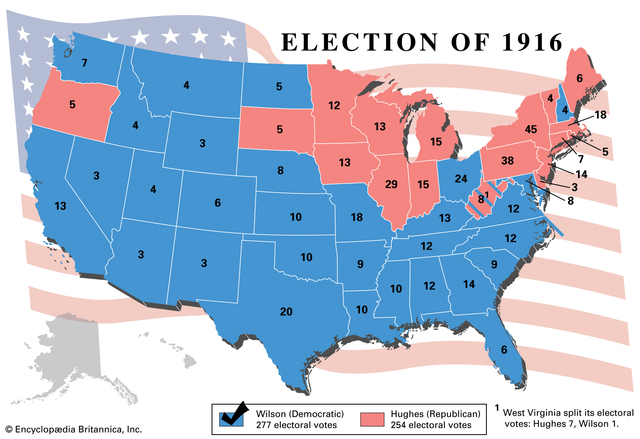 United States presidential election of 1916