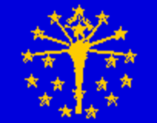 Indiana becomes a state