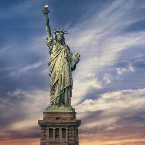 The Statue of Liberty is Dedicated