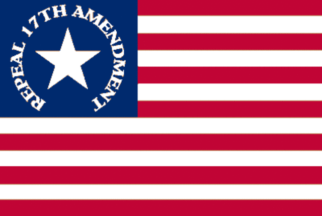 17th Amendment (direct election of United States Senators by popular vote)