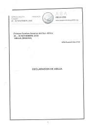 Declaración de Abuja