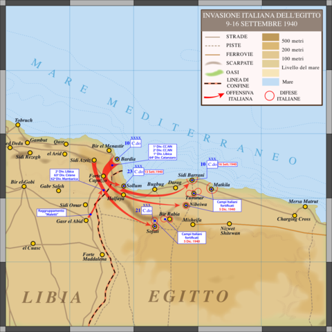 L'Italia invade l'Egitto