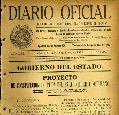 CONSTITUCIÓN DE YUCATAN