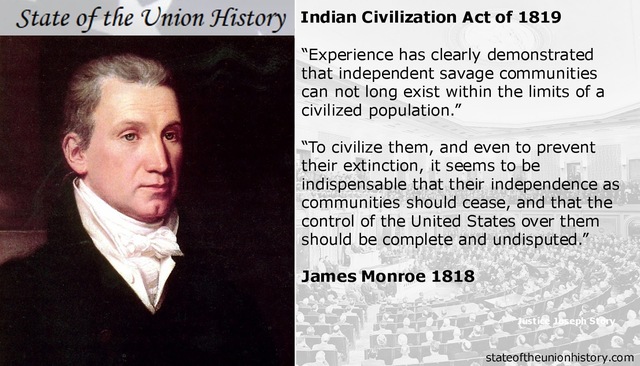 The Civilization Fund Act of 1819