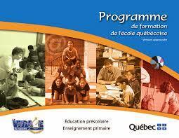 PFEQ - Programme de Formation de l'École Québécoise
