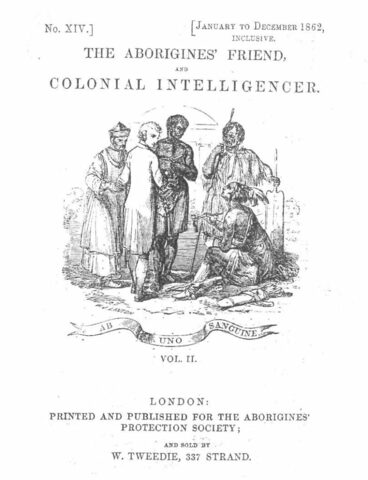 Creación de Sociedad de Protección Aborigen