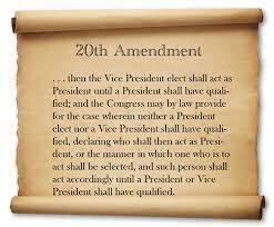 The 20th Amendment