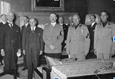 Hitler and Nazi Germany gain Sudetenland-