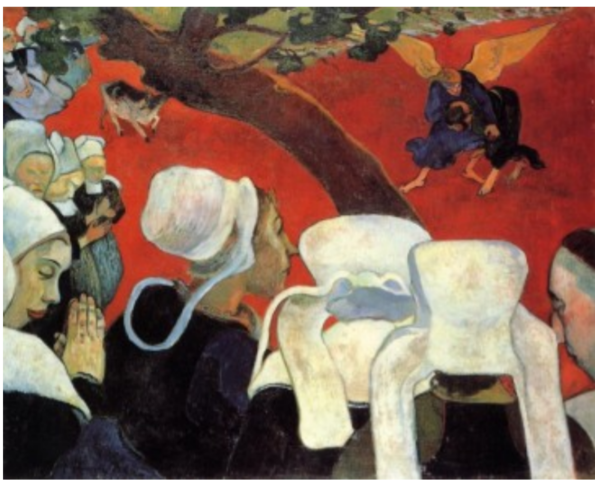 Paul Gauguin, Het visioen na de preek, ook wel Jacob met de engel genoemd