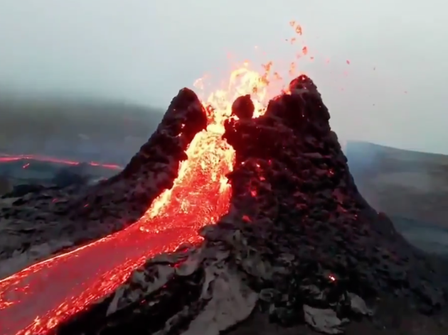 Erupció volcanica a islandia ( fet climatic )