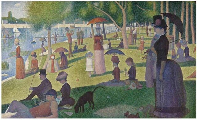 Georges Seurat, Un dimanche après-midi à l'Île de la Grande Jatte.