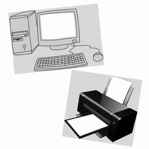 Computer and Printer