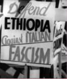 Mussolini invades Ethiopia