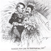 Hitler and Stalin sign Non-Aggression Pact (German Soviet Non Aggression Pact)