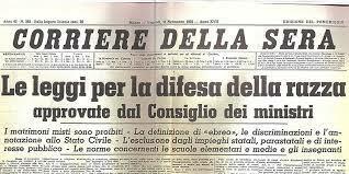 Le leggi razziali