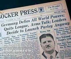 Germany withdraws from the League of Nations