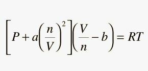 Ecuación de van der Waals