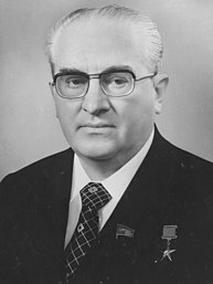 URSS: Yuri Andrópov 1982- 1984